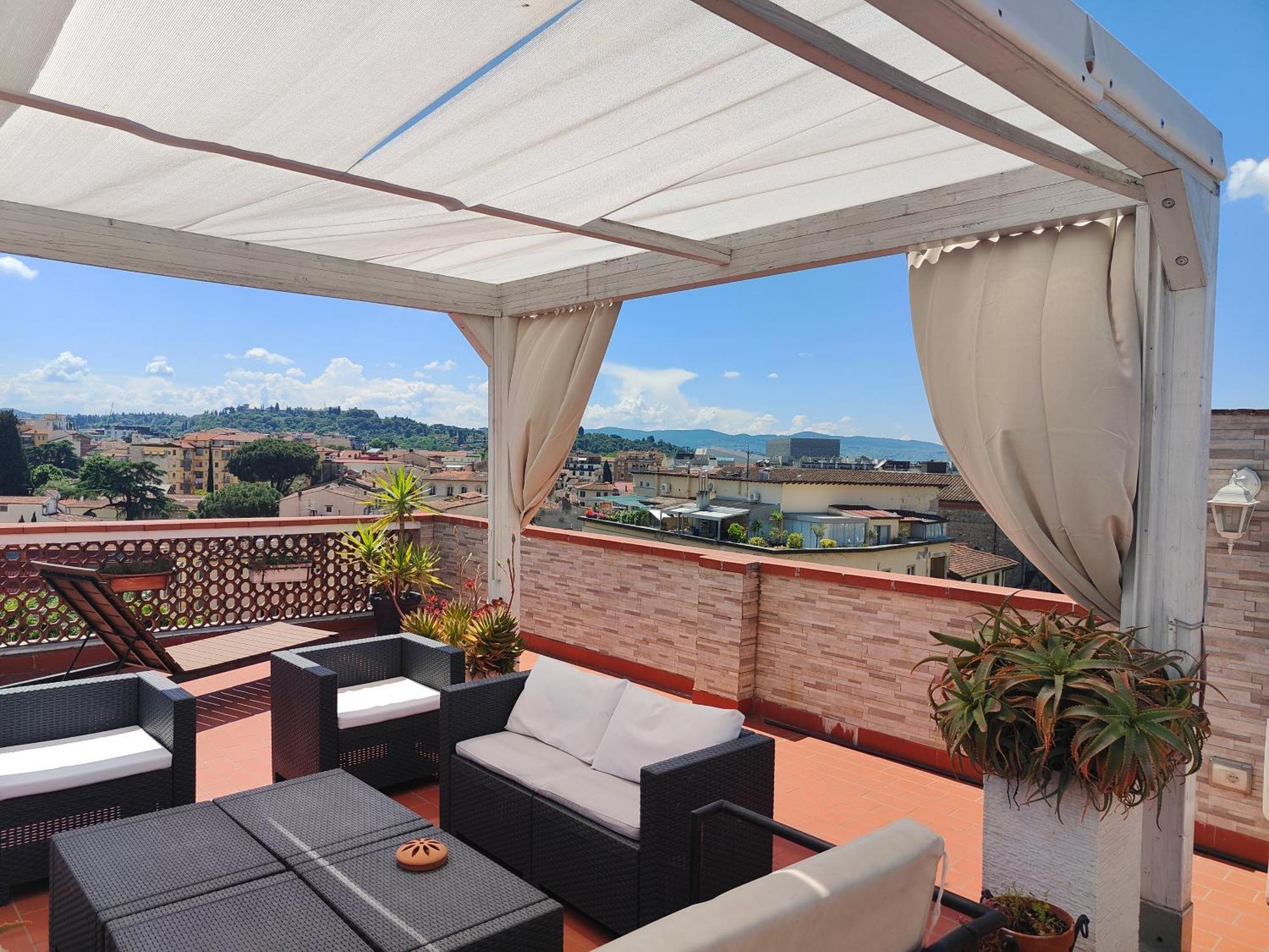 Apartamento Panoramic Luxury Little Penthouse Florencia Exterior foto
